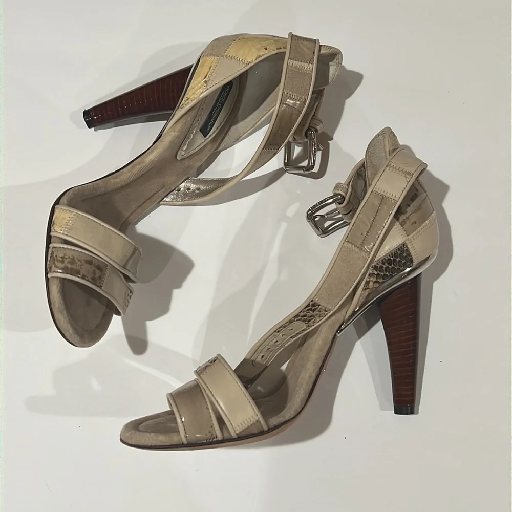 Dolce & Gabbana cream heels - Picture 5 of 8